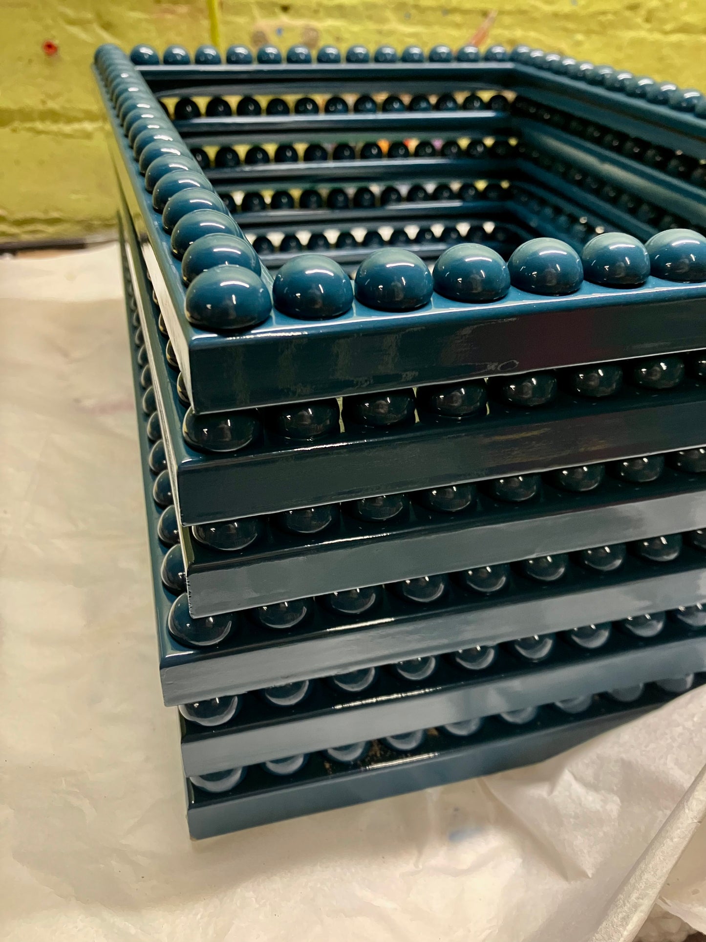 Inky Blue Bobbin Frame