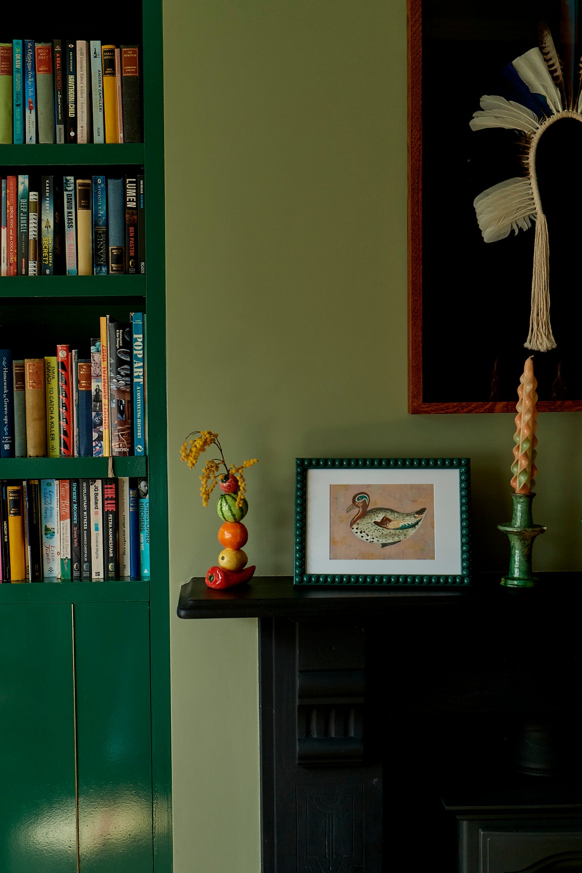 Forest Green Bobbin Frame