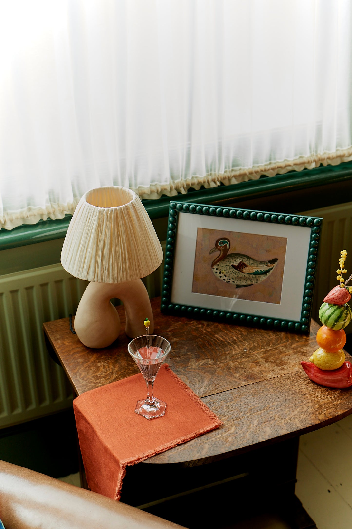 Forest Green Bobbin Frame