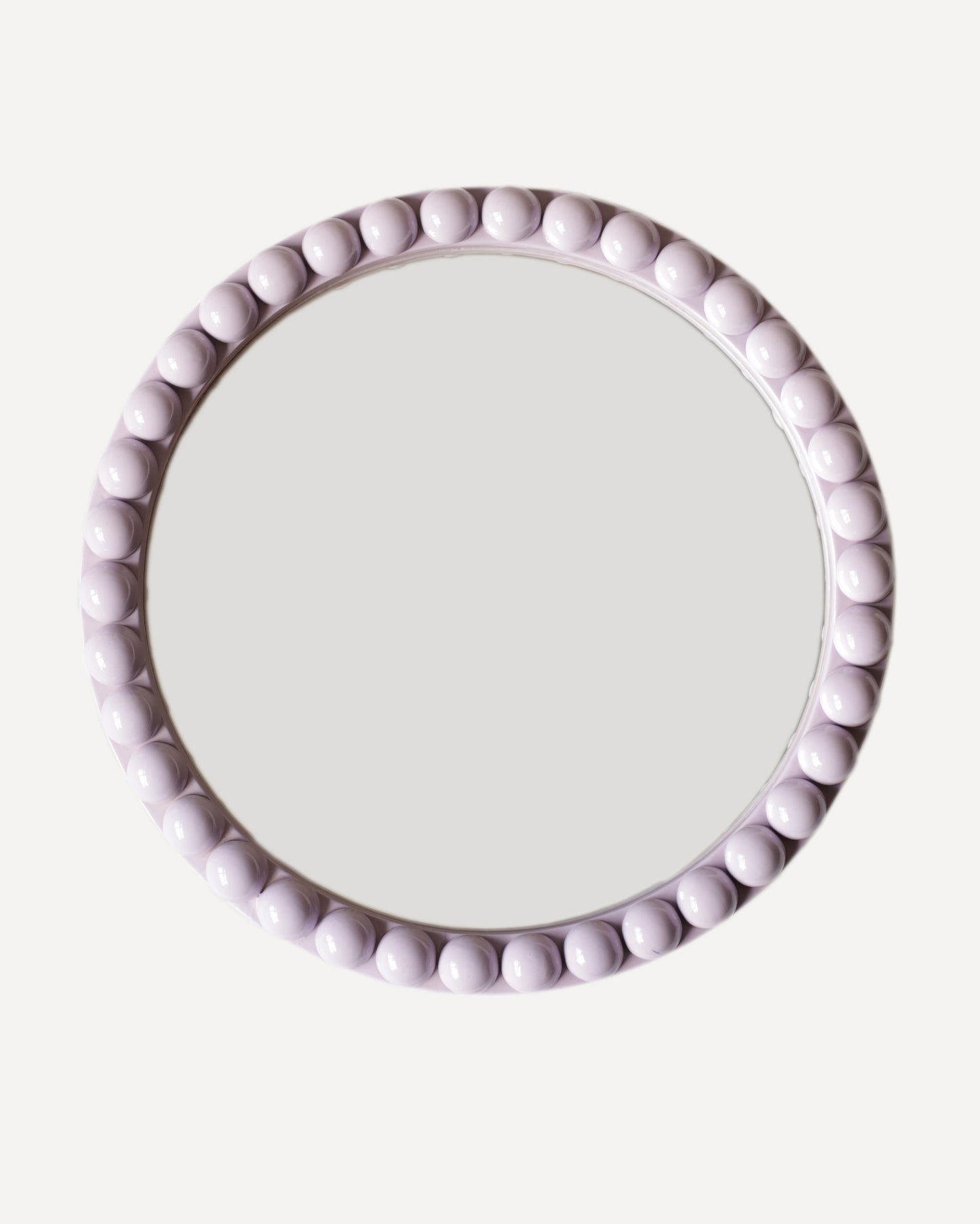 Round Over-Sized Bobbin Mirror