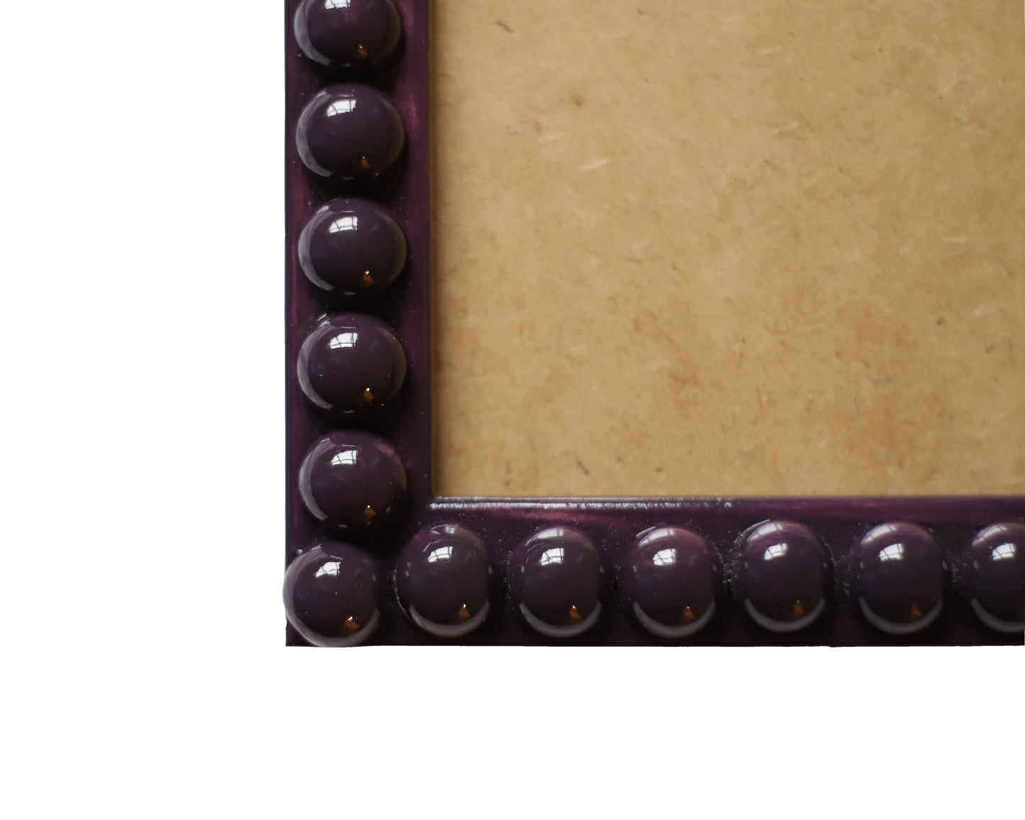 Aubergine Stained Bobbin Frame