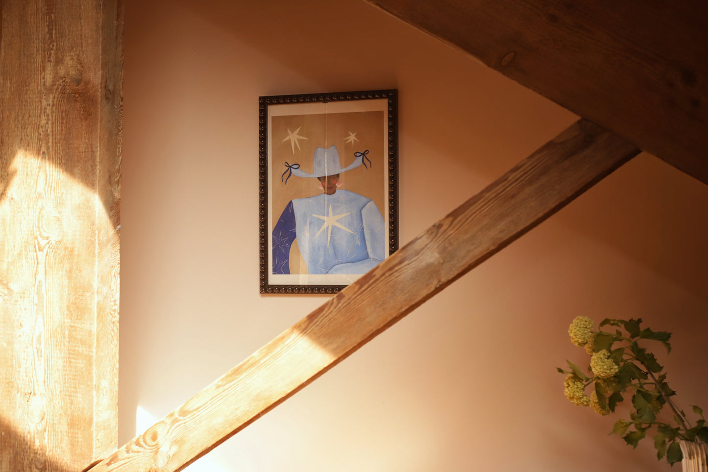 Deep Brown Bobbin Frame