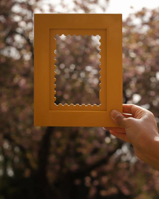 Mimosa Lacquered Wood Flat Frame