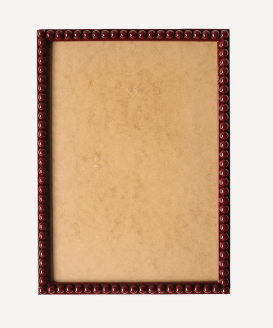 Burgundy Bobbin Frame