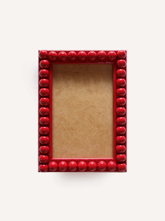 Crimson Red Bobbin Frame
