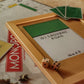 Citrine Stained Wood Flat Frame