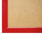 Crimson Lacquered Wood Flat Frame