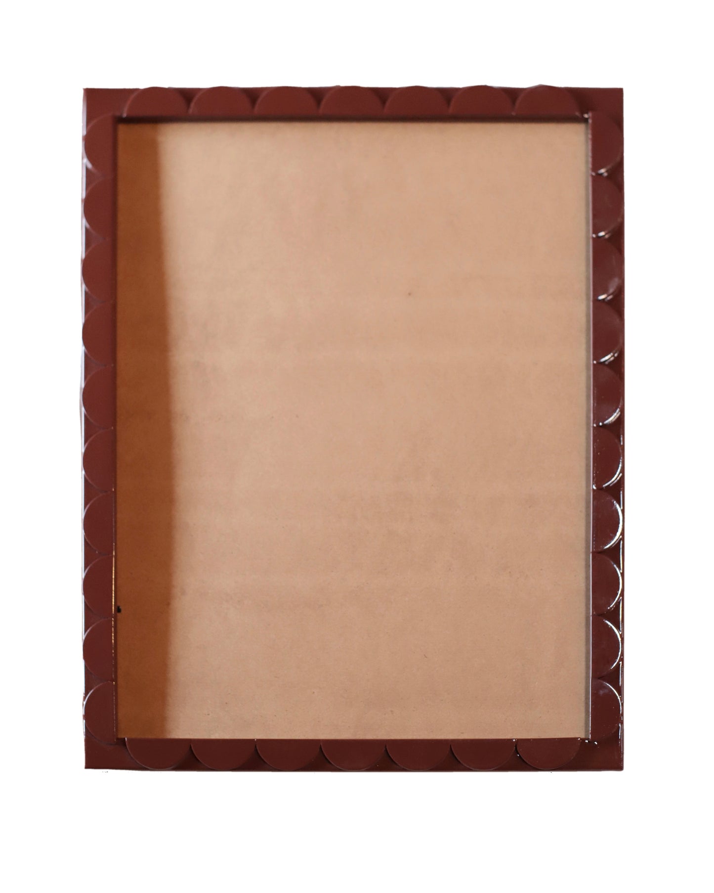 Cocoa Scallop Frame
