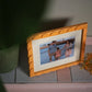 Butterscotch Stained Scallop Frame