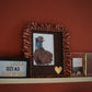 Cappuccino Ruffle Frame