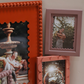 Dusty Rose Lacquered Wood Stamp Mount