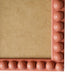 Terracotta Stained Bobbin Frame