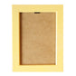 Cashmere yellow Lacquered Wood Flat Frame