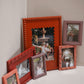 Dusty Rose Lacquered Wood Stamp Mount