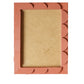 Terracotta Stained Scallop Frame