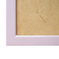 Lilac Lacquered Wood Flat Frame