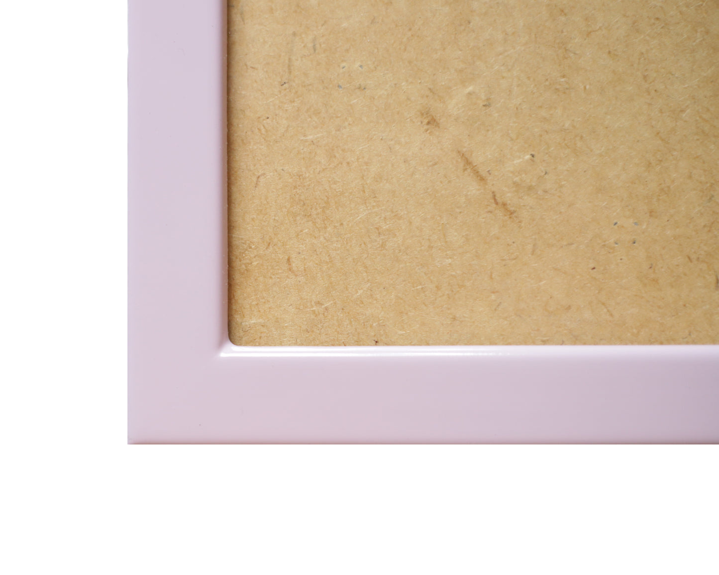 Lilac Lacquered Wood Flat Frame