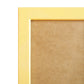 Cashmere yellow Lacquered Wood Flat Frame