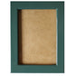 Forest Green Lacquered Wood Flat Frame