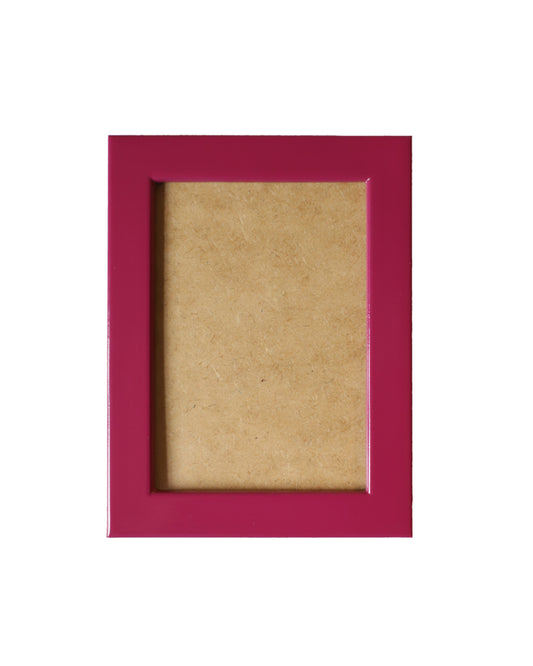 Orchid Lacquered Wood Flat Frame