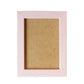 Peony Stained Wood Flat Frame