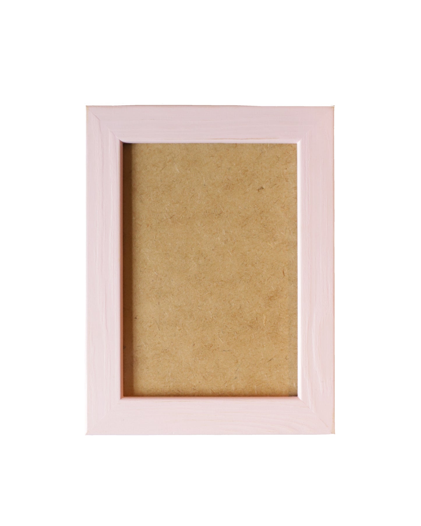 Peony Stained Wood Flat Frame