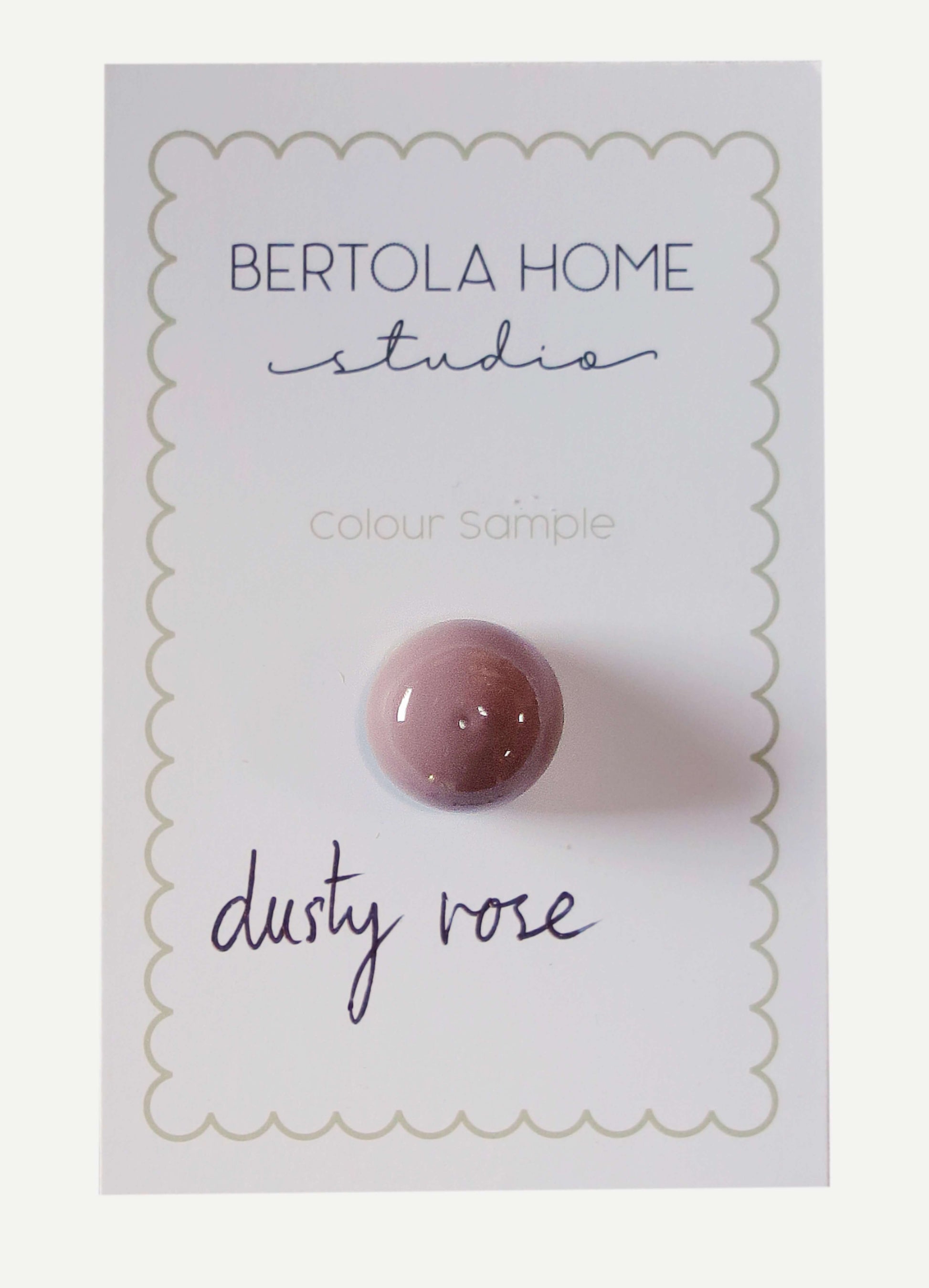 Dusty Rose colour sample