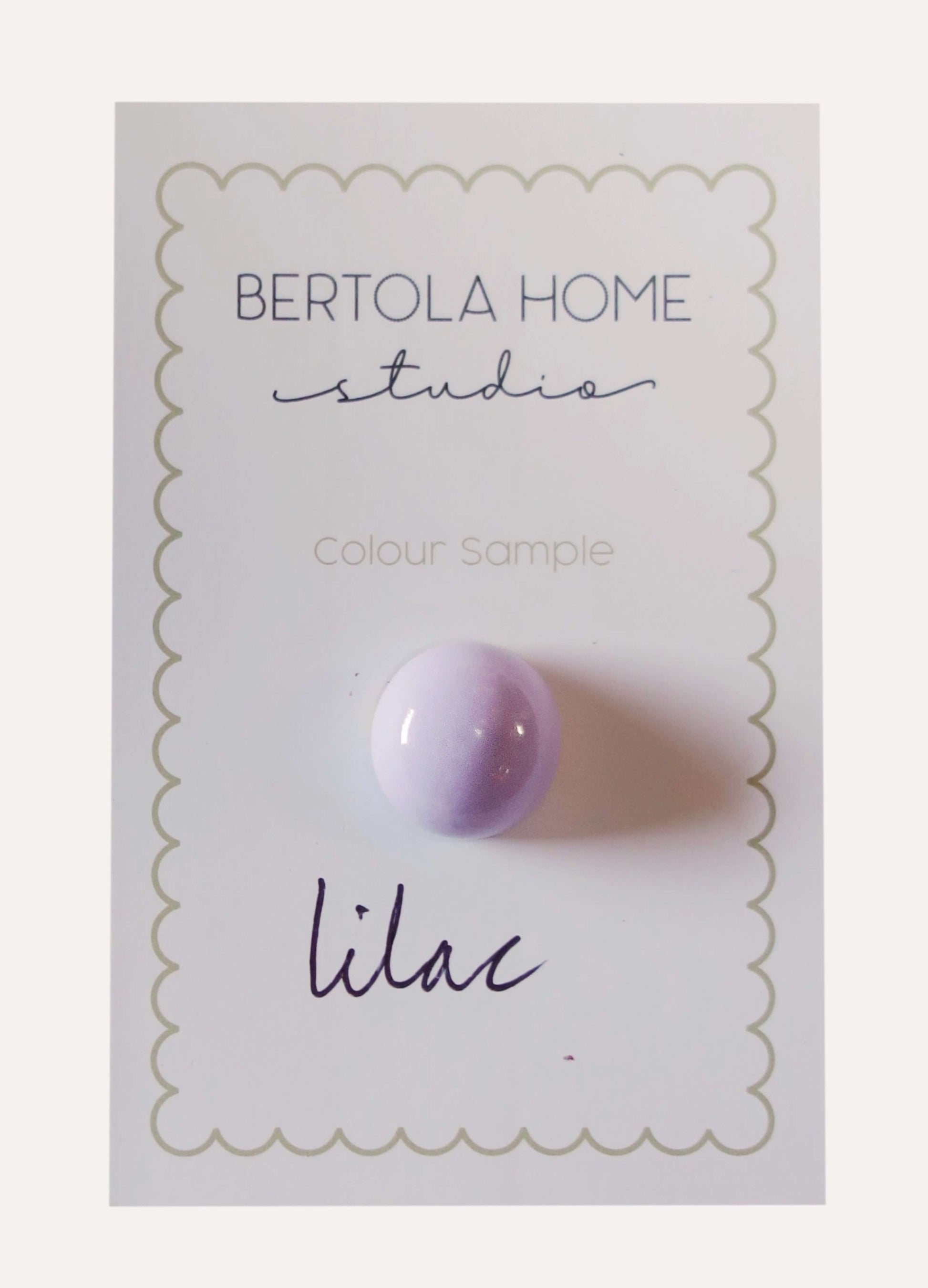 Lilac colour sample